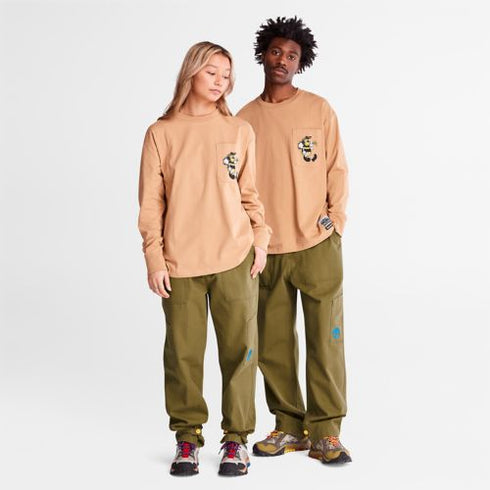 TIMBERLAND BEELINE LONGSLEEVE GRAPHIC TEE Mens Apparel -